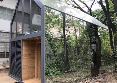 Instal Cepat Rumah Prefab Loft Kedap Suara Flash Aviation Aluminium Mobile Home