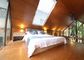 Taupe Ash Wood Rumah 70 Tahun Prefab Dengan Rumah Modular Yang Tahan Hujan