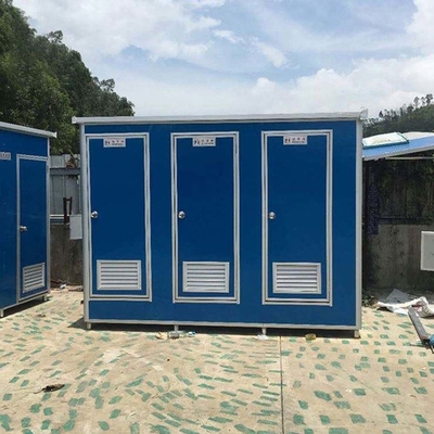Toilet Multiplayer Mobile Outdoor Prefabricated Dengan Listrik Dan Pipa Air Dan Isolasi