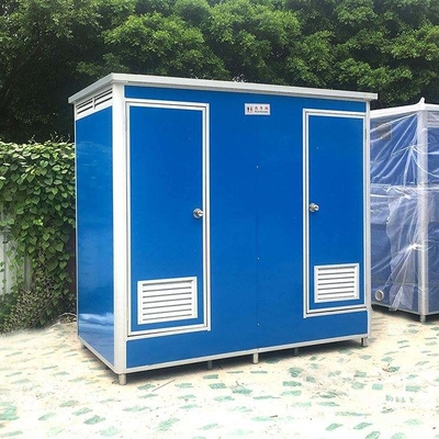 Toilet Multiplayer Mobile Outdoor Prefabricated Dengan Listrik Dan Pipa Air Dan Isolasi
